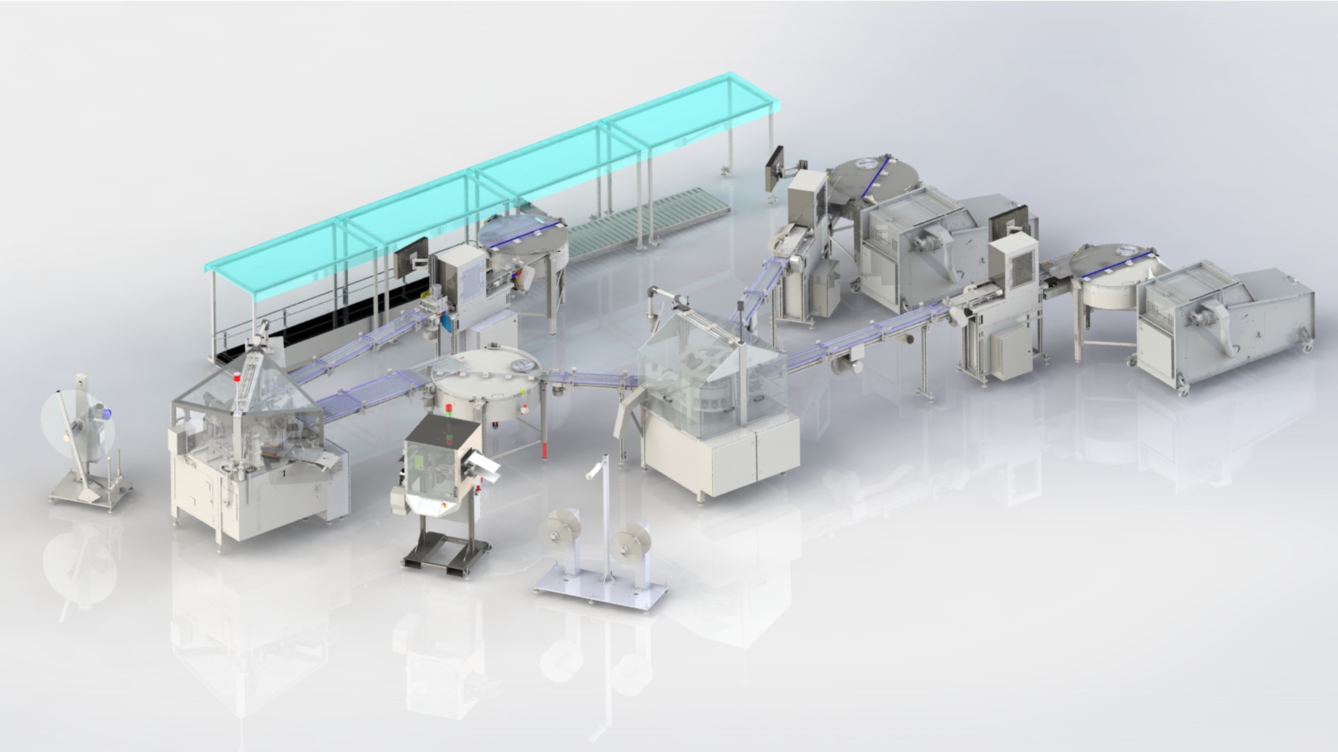 Post Molding Integrated Line Solution
